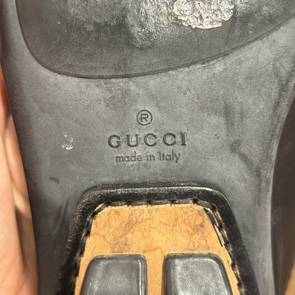 Gucci Horsebit Accent Leather Moccasins - Picture 7 of 13
